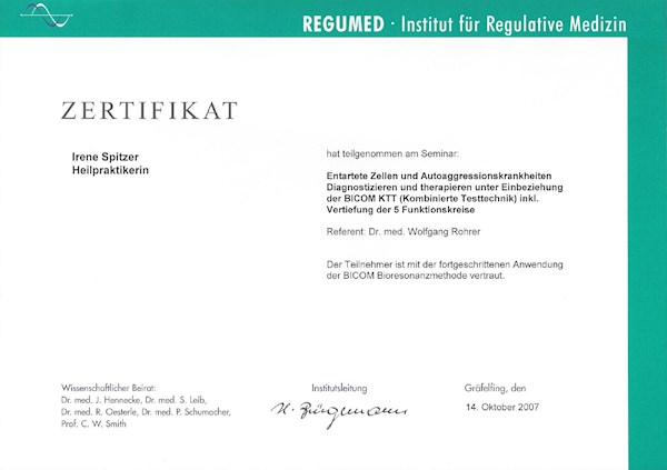 Entartete Zellen und Autoaggressionskrankheiten therapieren